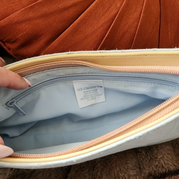 Liz Claiborne Y2K Vintage Baguette Purse Classic Signature - Picture 5 of 13